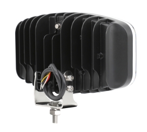 LED Feux de travail 12V 24V Phare pour Vehicules SUV ATV Tracteurs DRL Blanc/Orange 