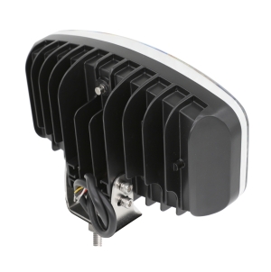 LED Feux de travail 12V 24V Phare pour Vehicules SUV ATV Tracteurs DRL Blanc/Orange 