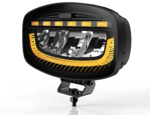 LED 12V/24V, 60W, 3500 lm Weiß/Gelb Tagfahrleuchten 4 Modi Blitzlicht E-mark, IP67/69K