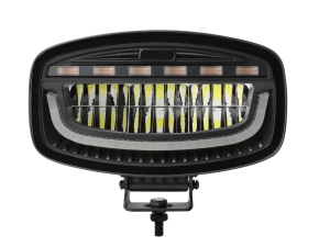 LED 12V/24V, 60W, 3500 lm Weiß/Gelb Tagfahrleuchten 4 Modi Blitzlicht E-mark, IP67/69K