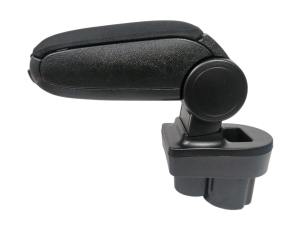 Skoda Rapid 2012+ Car Auto Armrest Centre Console Arm Storage Box Black Textile
