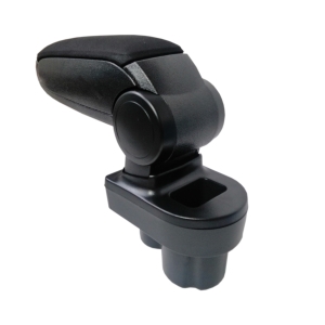Skoda Rapid 2012+ Car Auto Armrest Centre Console Arm Storage Box Black Textile