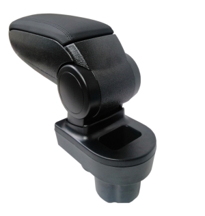 Skoda Rapid 2012+ Leder Armlehne Mittelarmlehne Mittelkonsole PKW Auto Schwarz 
