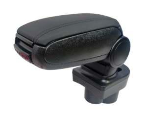 Skoda Rapid 2012+ Leder Armlehne Mittelarmlehne Mittelkonsole PKW Auto Schwarz 