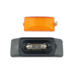 4 x Leuchte Begrenzungsleuchte Umrißleuchte Seitenmarkierung Licht LKW Anhänger Orange 12V
