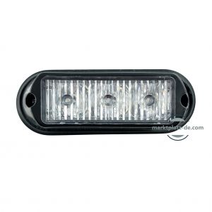  3 LED Warnleuchte Notfall Frontblitzer Blitzlicht Strobe Licht Amber Lkw Auto12/24V
