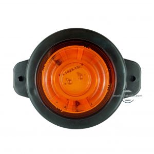 10 LED Seitenmarkierungsleuchten Anhänger LWK Blinker Umrissleuchte Orange 12V 24V 