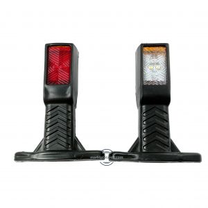 2 x LED Stalk Position lights marker indicator truck trailer 12/24V