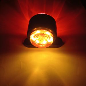 6 LED Begrenzungsleuchten Positionsleuchten leuchten  Rot / Gelb 12/24v
