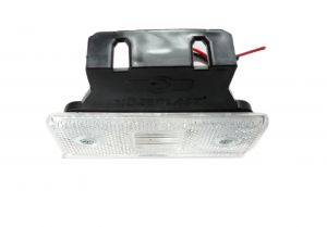 4 LED Side Marker light Indicator Clearance Trailer Truck White Reflector 12v 