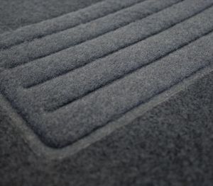 Black Carpet Floor Mats 4 pieces Set for Toyota RAV4 2006 - 2012