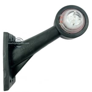 2 x LED Trailer Side Marker Stalk Light E9 E19 12v 24v
