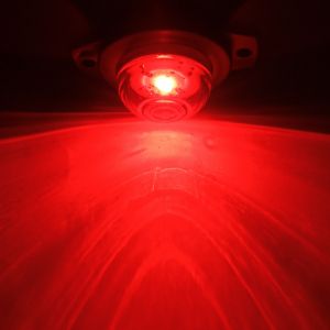 LED Seitenmarkierungsleuchten Anhänger LWK Blinker Umrissleuchte Rot 12/24V 