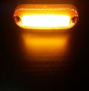 Seitenmarkierungsleuchten LED E9 Anhänger PKW Wohnmobil Orange 12V 24V