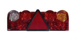 2 x Tail trailer,truck light ,Back Light, left right Iveco,Man,Daf,Actros,Scania LED 12/24v