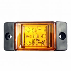 6 LED 24V Marker Clearance Lamp Light  Trailer Amber