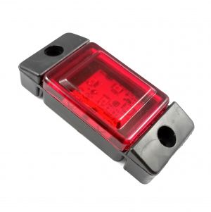 6 LED 24V Marker Clearance Lamp Light  Trailer Red
