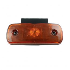 LED E9 Anhänger PKW LKW Seitenmarkierungsleuchten Lampe Orange Reflektor 12V 24V