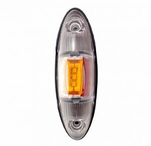 LED Side Clearance Marker light Lamp 12v 24v Indicator Trailer Truck Lorry Caravan Red White Orange