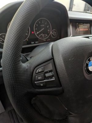 Lenkrad Abdeckung Für BMW F25 F15 X3 X5 Öko-Leder Zum Nähen