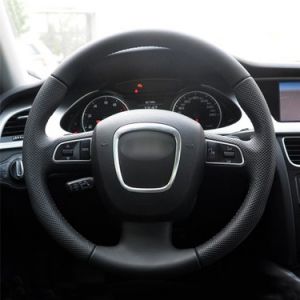 Steering wheel COVER for AUDI A3 A4 A5 A6 Eco Leather For Sewing