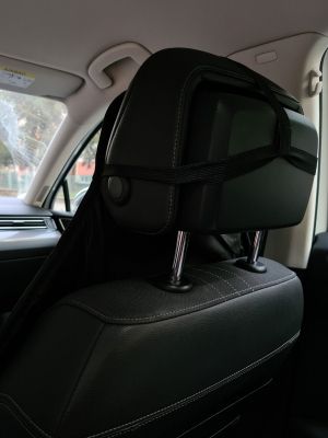 2 x Sitzbezüge Schonbezüge Schutz Universal für PKW Schwarz Leder Öko Leder