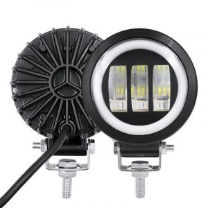 LED Work lights 12-80V 60w Round Lamp Spot Beam Universal 