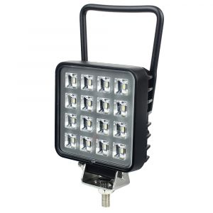 16 LED Arbeitsscheinwerfer 12-30V 16W Arbeitslicht mit Griff Leuchten 