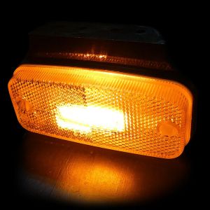 Trailer Truck LED Side Marker Clearance lights Lamp Amber E9  12v 24v