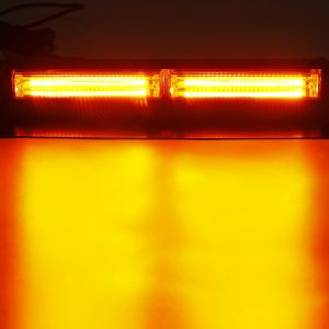 40w COB LED BAR Front Warning Light Strobe Amber with Stand 12V 24V