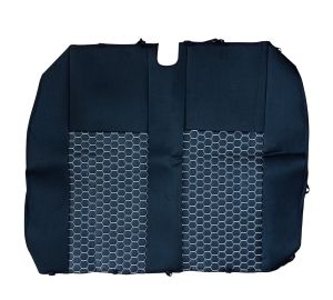 Seat Covers for CITROEN JUMPER MK3 Van Black White Leather Textile