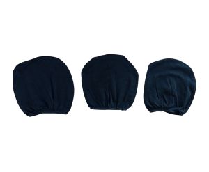 Bilklädsel för CITROEN JUMPER MK3 Van Svart Vit Läder Textil