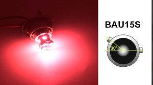 LED 22 SMD PY21W BAU15S 12V Canbus Rot Scheinwerfer Lampe Autolichter Glühbirnen 