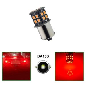 LED 30 SMD P21W BA15S Canbus 12V Rear Indicator Tail Red Bulb Lights 