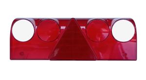 2 x Lens Tail Reverse lights Truck Trailer Glass for Trailer Camion Truck Schmitz,Europoint II,Europoint 2,E4