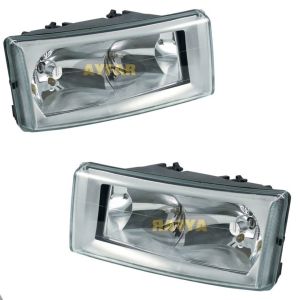 Set Iveco Daily 2002-2007 Headlights With Motor Headlamp Front Lights Right Left