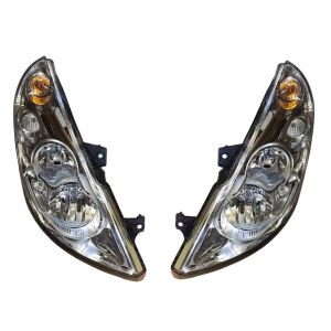 Set Renault Master 3 2010+ Headlights Electric with Motor Headlamp Front Lights Right Left