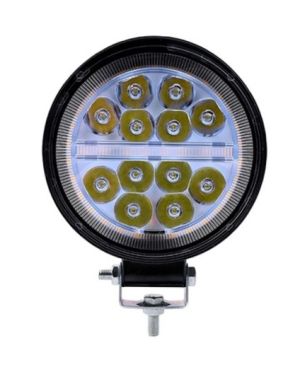 LED Far Runda Lumina Lampa Proiector Halogen 114mm 36W 12V 24V