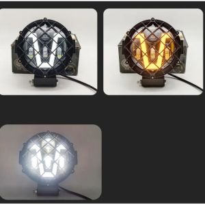LED Round Work Head Light 178mm/7inch 60W Hi/Low/DRL/Indicator Lights Lamp Fog Offroad Driving Light 12v 24v