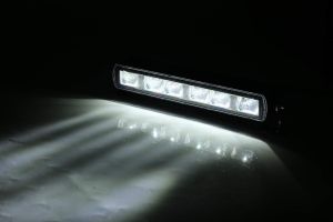 LED BAR 28.4cm 30W SPOT DRL Luces de Trabajo Lampara Proyector 10-30V  Luz Faro de inundación Auto Coche SUV 