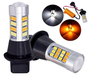 2 x Bulbs DRL 42 LED 8W S25/1156/BA15S/P21W T20 12V Lampe White Orange Canbus Rear Indicator Tail Lights 