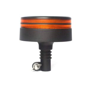 Warning Light Beacon Flashing Strobe Lamp 50 LED 25W 149mm Orange 12V 24V