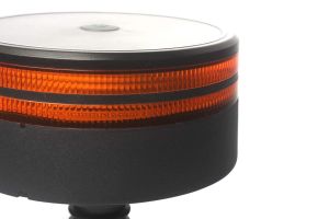 Feux Gyrophare Stroboscopique 50 LED 25W 149mm Flash Orange Lampe 12V 24V