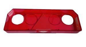2 x Lens Tail Reverse lights Truck Trailer Glass for Trailer Camion Truck Europoint I,Europoint 1 E4
