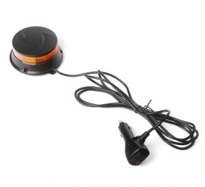 36 Led Warning Light  Beacon Flashing Strobe Lamp Orange Magnetic 108mm 19W 12V 24V