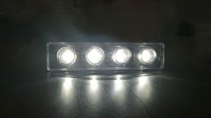 LED SCANIA P/G/R/T Marker Clearance Sunshade lights Lmap White Cabin 24V E2