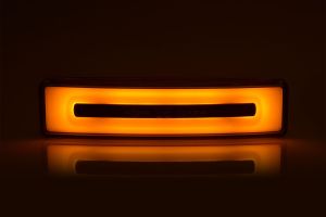 LED SCANIA P/G/R/T Neon Solskjerm lys Gul Lampe Belysning Hytte Stikkontakt 24V E20