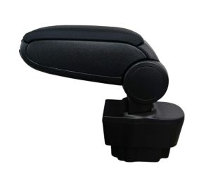 OPEL CORSA E 2014-2019 Car Auto Armrest Centre Console Arm Storage Box Black Leather