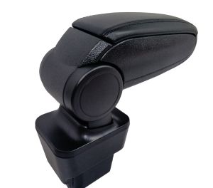 OPEL ASTRA H 2004-2010 Car Auto Armrest Centre Console Arm Storage Box Black Leather