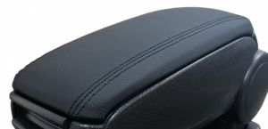 Renault Megane IV 2016+ Car Auto Armrest Centre Console Arm Storage Box Black Leather